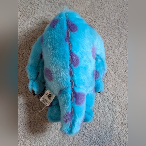Disney Store Monsters Inc SULLEY Sullivan Pixar Blue Stuffed Animal Plush 12" - Picture 6 of 7